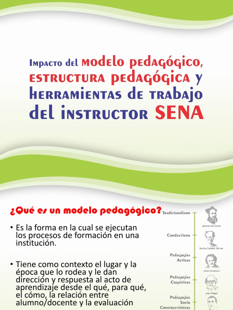 Impacto Del Modelo Pedagógico, Estructura Pedagógica y Herramientas de ...