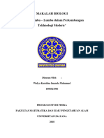 Makalah Biologi Tentang Peran Lumba - Lumba Dalam Perkembangan Tekhnologi Modern