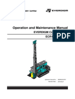 Operation and Maintenance Manual: EVERDIGM Core Drill Rig ECR12 & ECR18