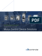 Motor Control Device Solutions: Selection Guide