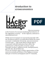 Macroeconomic