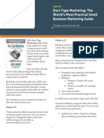 Bedah Buku Bisnis Duct Tape Marketing