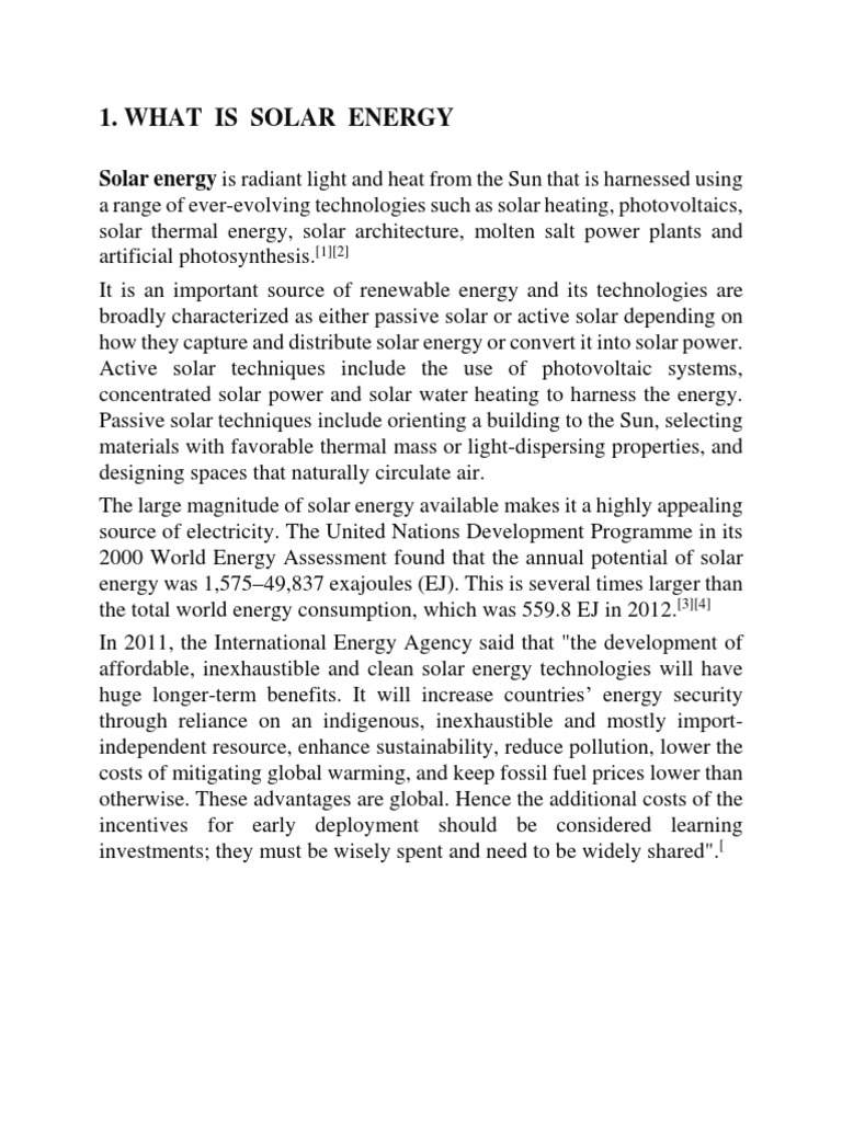 Understanding Solar Energy Basics | PDF | Photoelectric Effect | Solar ...