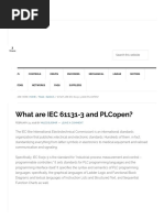 What Are IEC 61131-3 and PLCopen