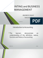 ACCOUNTING and BUSINESS MANAGEMENT - Shs