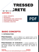 Prestressed Concrete LECTURE 1 PDF