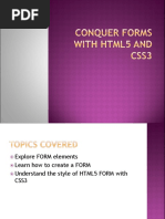 Conquer Forms With HTML5 and CSS3