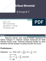 Distribusi Binomial (Kelompok 6)