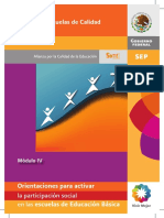 Orientaciones para activar la Particiapción Social en la Escuela de Educación Básica Módulo 4.pdf