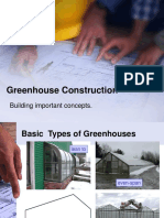 Greenhouse Construction STRUCTURES.ppt