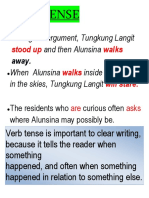 Tarpapel Verb Tense