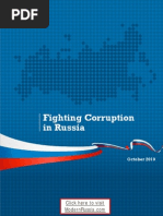 Download Fighting Corruption in Russia factsheet via ModernRussiacom by thinkRUSSIA SN40357855 doc pdf