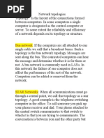 Network Topologies