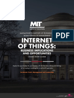 Mit Internet of Things Online Short Program Brochure