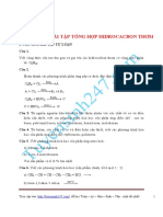 Bai Tap Tong Hop Trac Nghiem Va Tu Luan Hidrocacbon Thom Co Loi Giai Chi Tiet PDF
