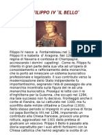 Biografia Di Filippo IV Il Bello