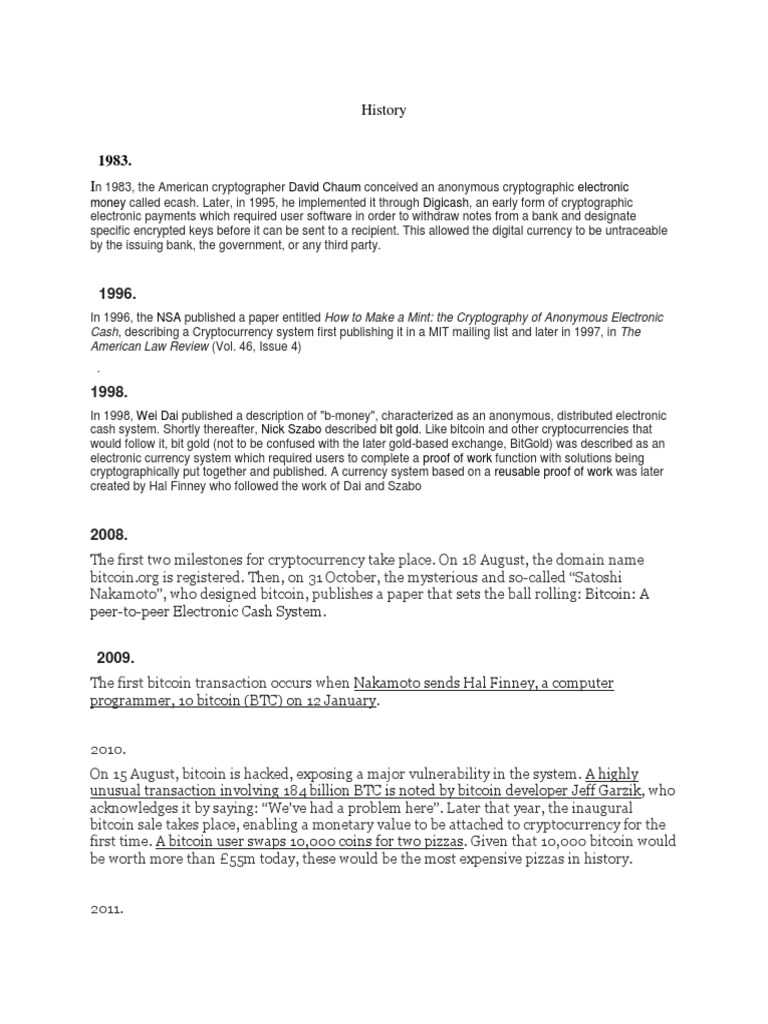 David Chaum and the Birth of eCash | PDF | Cryptocurrency | Bitcoin