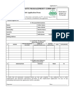 Bahawalpur Waste Management Company: Job Application Form