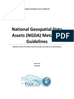NGDA Metadata Guidelines v3