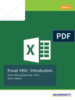 Excel Vba Introduction 1 PDF
