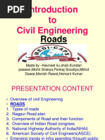 To Civil Engineering: Roads