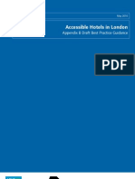 Accessible Hotels in London Draft Best Practice Guide 