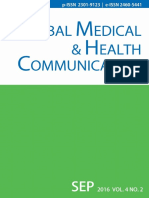 Global Medical & Health Communication: Jurnal Kedokteran dan Kesehatan Terakreditasi