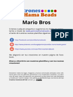 Mario Bros Plantilla Hama Beads 26dbe