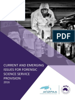 Current and Emerging Issues in Forensic Science Service Provision