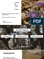 A Quantitative Tool To Assess Local Preference For The Conservation of Important Plant Areas (IPAs) : A Case Study of Sannine-Kneisse IPA in Lebanon