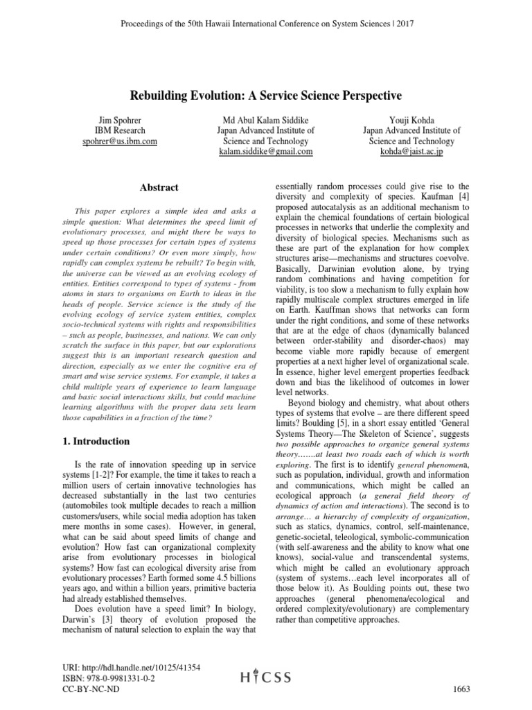 Speed Limits of Evolutionary Processes | PDF | Artificial Intelligence ...