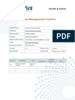 Bypass Management Practice PDF