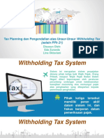 Witholding Tax System Mba Eda Dan Lina