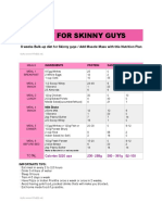 Diet For Skinny Guys by Guru Mann PDF