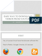 Easy way to download videos from YouTube.pptx