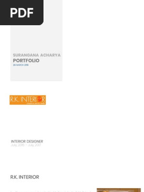 Interior Design Portfolio
