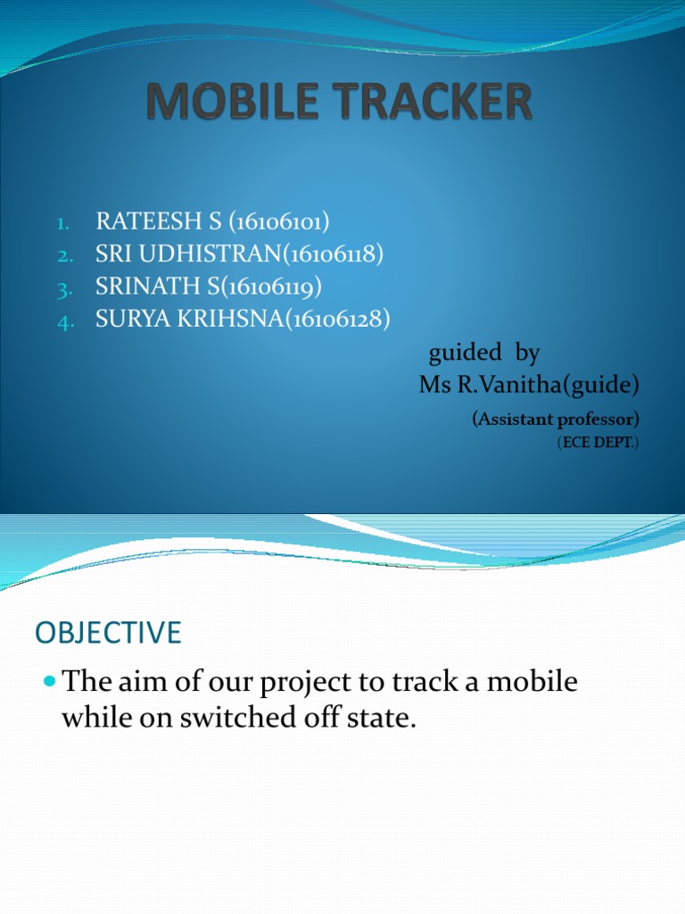 Tracking Switched Off Mobile Phones | PDF