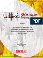 Certificado Hoponopono PDF