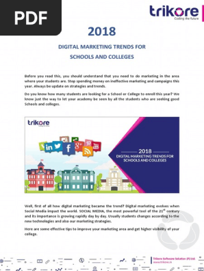 2018 College Marketing Trends