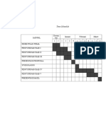 Lampiran 1 TIME SCHEDULE