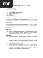 Lengua y Construcion Diagnosticos