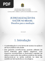 Judicializacao Da Saude No Brasil Desafios Para a Mediacao