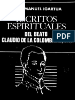 Escritos Espirituales Del Beato Claudio de La Colombiere PDF