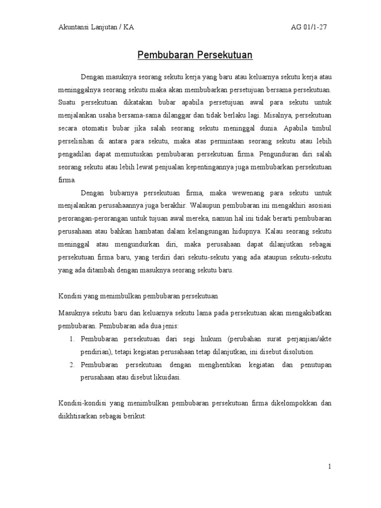 18 Contoh Soal Akuntansi Persekutuan Firma Kumpulan Contoh Soal