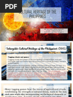 Cultural Heritage of The Philippines