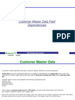 Customer Master Field Dependencies