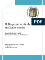 GRUPA 18 - Bolile profesionale ale medicului dentist.pdf