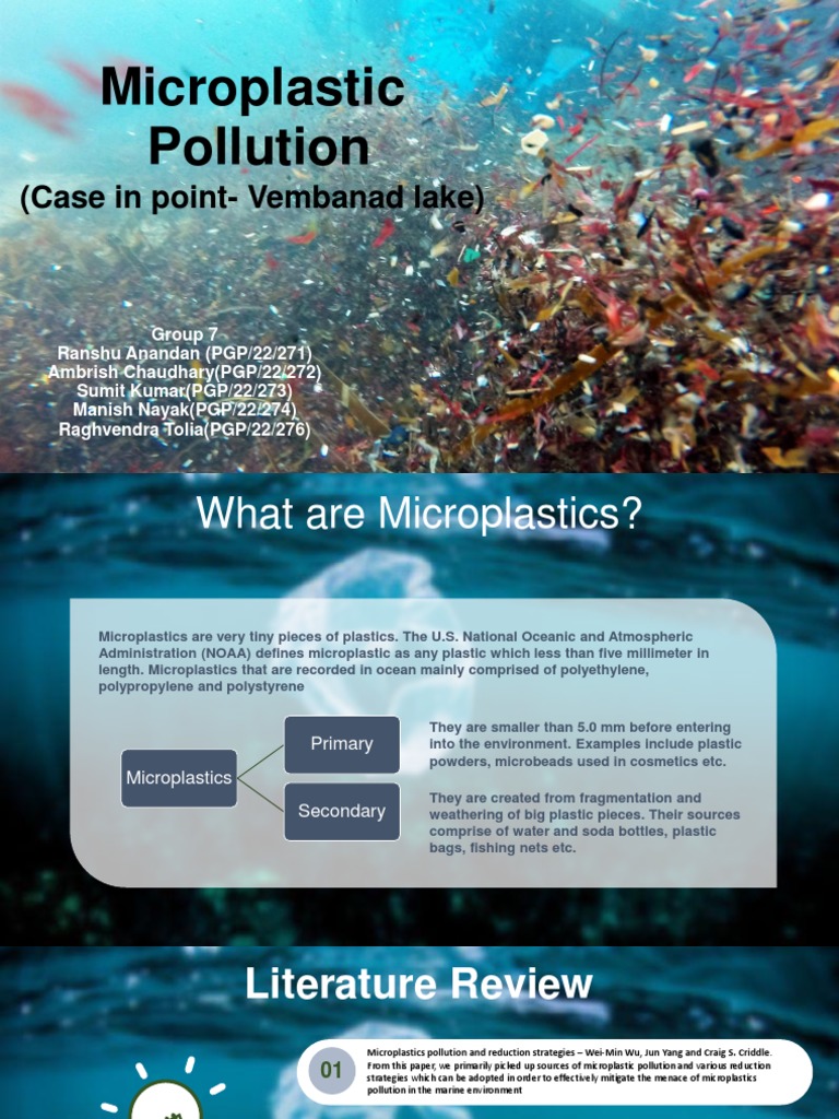 Microplastic Pollution: (Case in Point-Vembanad Lake) | PDF | Sewage ...