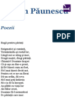 Poezii A. Paunescu