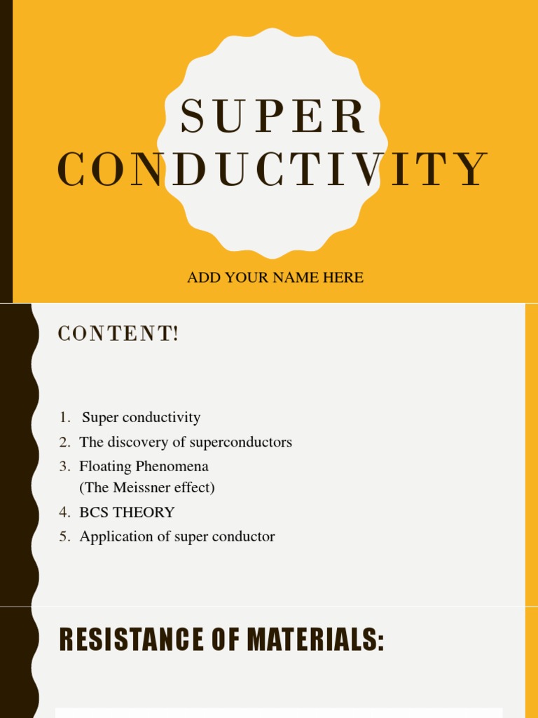 Understanding Superconductivity Basics | PDF | Superconductivity ...